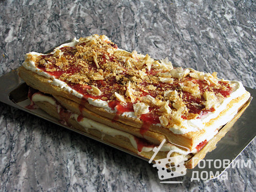 Сливовый &quot;Наполеон&quot; фото к рецепту 1