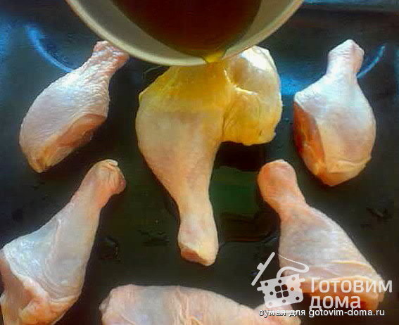 Курица под карамельной корочкой фото к рецепту 7