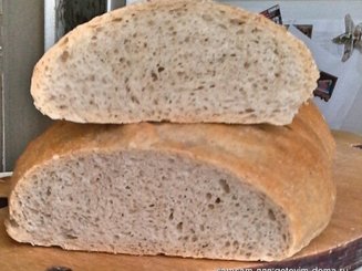 Пшеничный хлеб на ржаной закваске