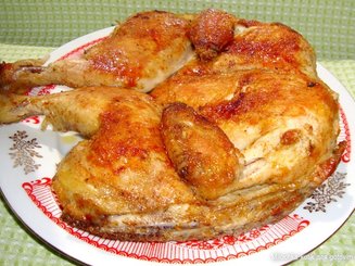 Цыпленок табака (или курочка под прессом)