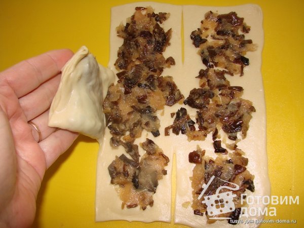 Китайские лепёшки с мясом и грибами му-эр фото к рецепту 19