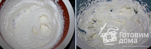 Творожно-сливочный торт с малиной фото к рецепту 3