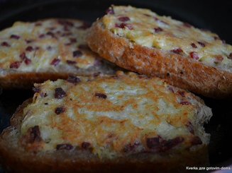 Картофельные бутерброды