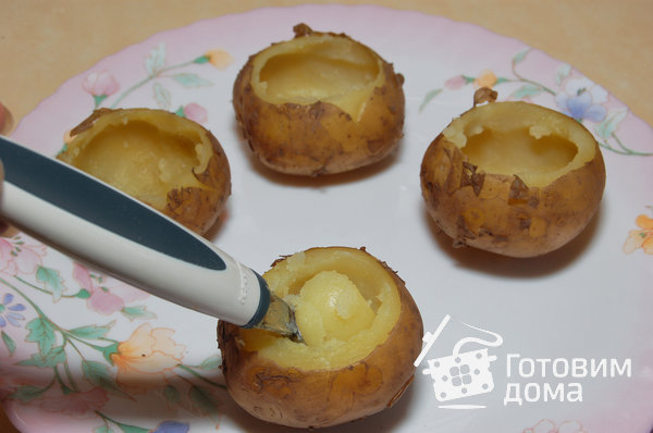Картофель с сырной начинкой фото к рецепту 1
