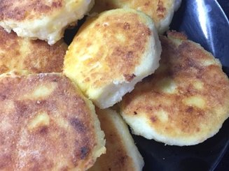 Сырники с кукурузной мукой
