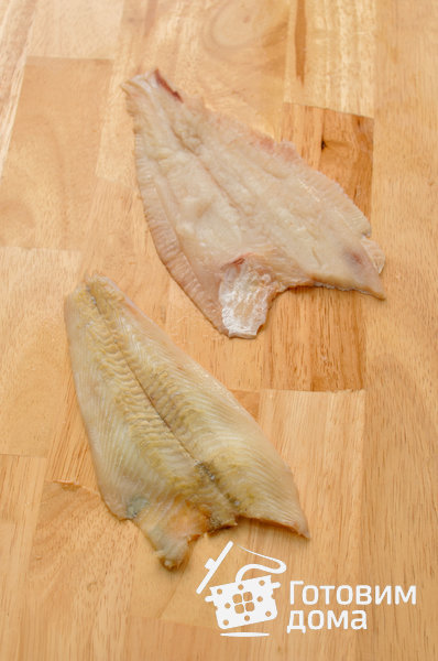 Камбала (разделка плоской рыбы на филе) фото к рецепту 5