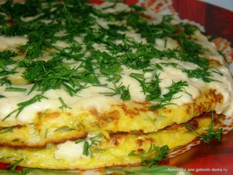 Тортик кабачковый