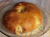 Шведский яблочный пирог с ромовой глазурью