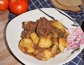 Молья де карне, португальское мясное рагу