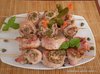 Мясные рулетики на шпажках "Таинственный кактус"