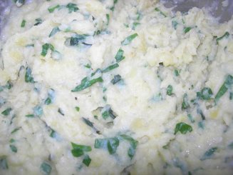 Чамп, ирландское картофельное пюре