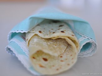 Домашний тонкий лаваш без дрожжей