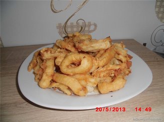 Кольца кальмара в кляре по-ЮжноКитайски