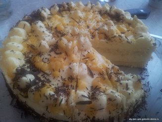 Торт-десерт "Лимонный тирамису" от Salvatore De Riso