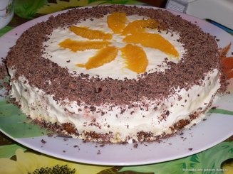 Торт морковный "Солнечный день"