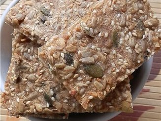 Хрустящие мультизерновые хлебцы с семечками