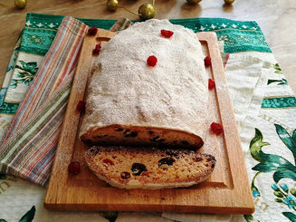 Штоллен рождественский (творожный)