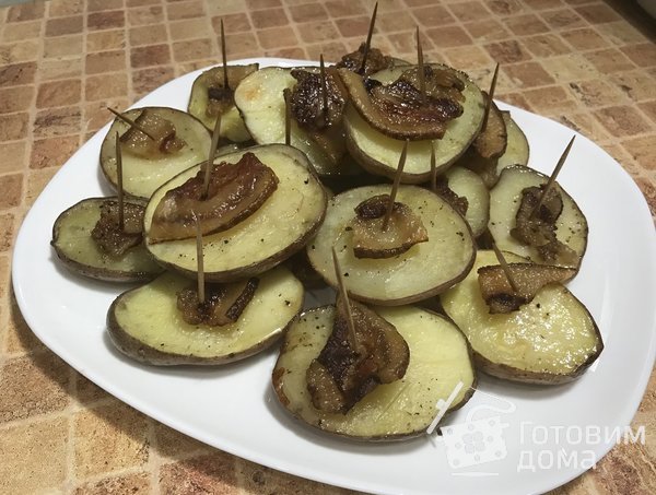 Запеченный картофель &quot;Кораблики&quot; фото к рецепту 1