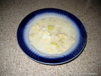 Яичный суп "Eier Suppe" (Затируха)