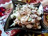 Салат с морепродуктами и свежим огурцом