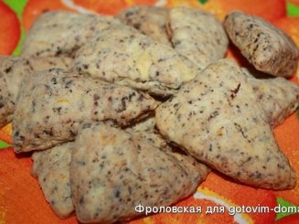 Шоколадно-апельсиновое печенье