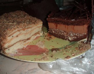 Торт "Мокрый Наполеон"