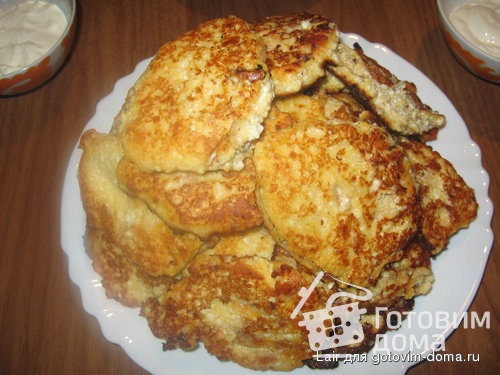 Сырники с курагой