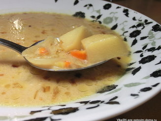 Сырные щи