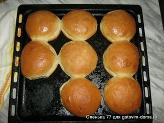 Булочки для гамбургеров усовершенствованные