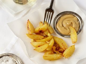Запеченный картофель с горчицей