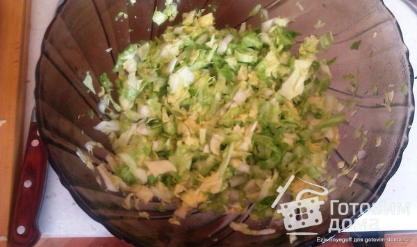 Ашхабадский салат (курино-грибной) фото к рецепту 5