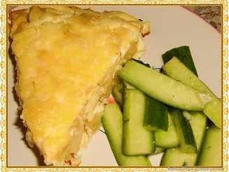 Ароматная картофельная запеканка