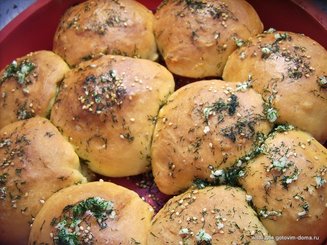 Пампушки чесночные