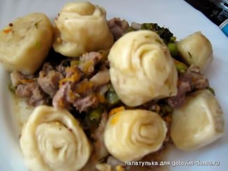 Слоёный хинкал (Даргинский)