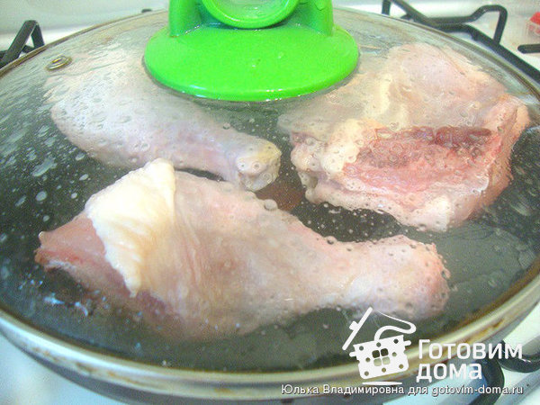 Курица в молочно-грибном соусе фото к рецепту 1