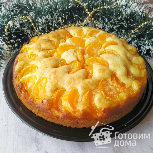 Мандариновый пирог