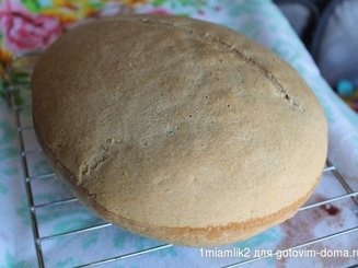 Пшеничный хлеб на ржаной закваске