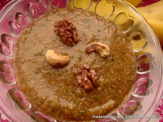 Фейхоа с мёдом и грецкими орехами
