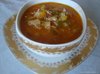Сырный суп с капустой и мясным фаршем