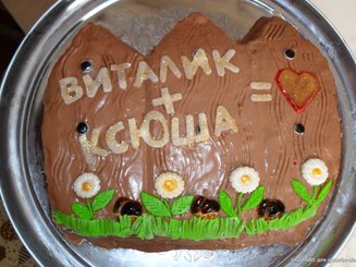 Торт "Воздушный сникерс"