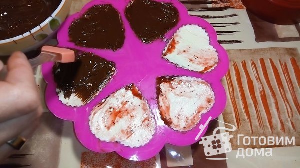 Творожной десерт с клубникой на 14 февраля фото к рецепту 3