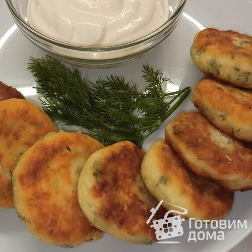 Сырники с зеленью