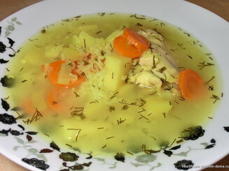 Чорба с рисом и овощами