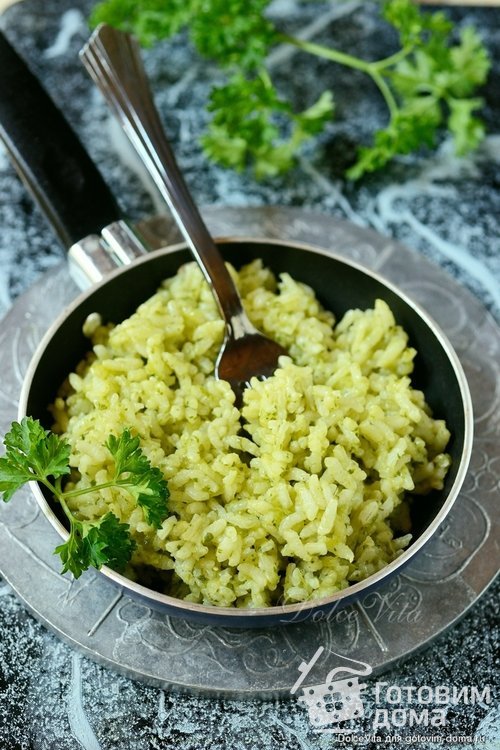 Arroz verde - Зелёный рис