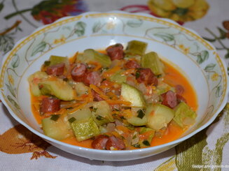 Кабачки тушёные