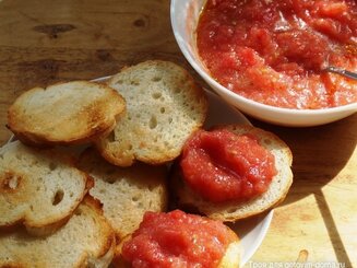 Завтрак по-средиземноморски или Pan con tomate