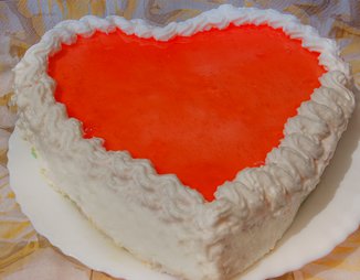 Торт "Любящее сердце"