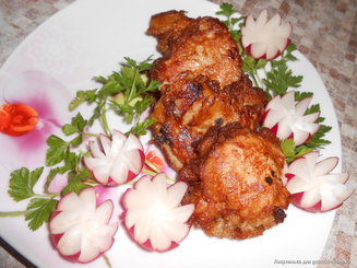 Мясо в кляре или Быстрые чебурекобеляшики