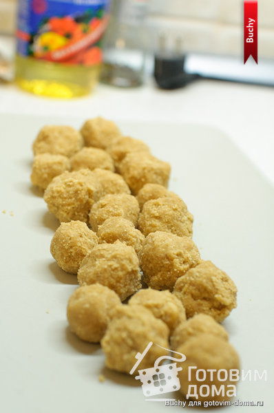 Конфеты &quot;Peanut butter balls&quot; фото к рецепту 3
