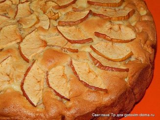 Шарлотка по маминому рецепту